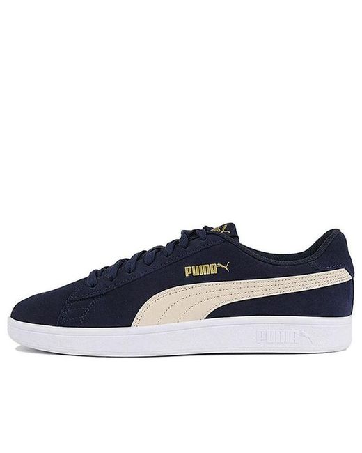 PUMA Blue Smash V2 Retro Casual Skateboarding Shoes Deep for men