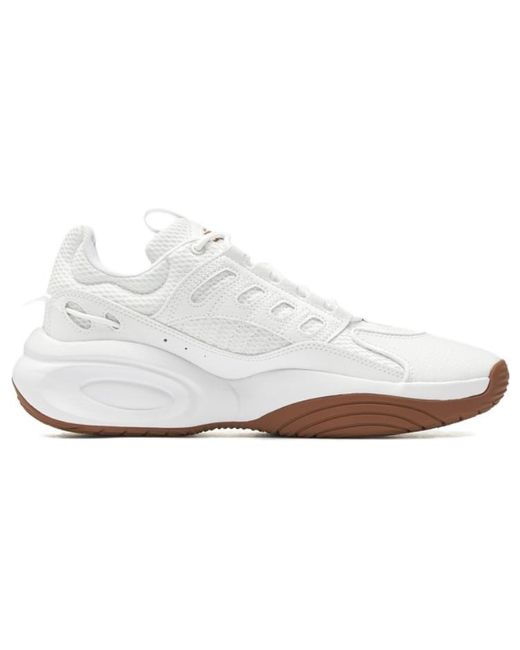 Reebok White Solution Mid