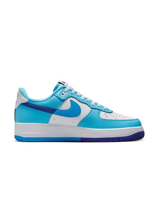 Nike Blue Air Force 1 Low Split 'Light Photo' for men