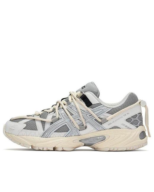 Asics White Gel-Kahana Tr V2 Cream' for men