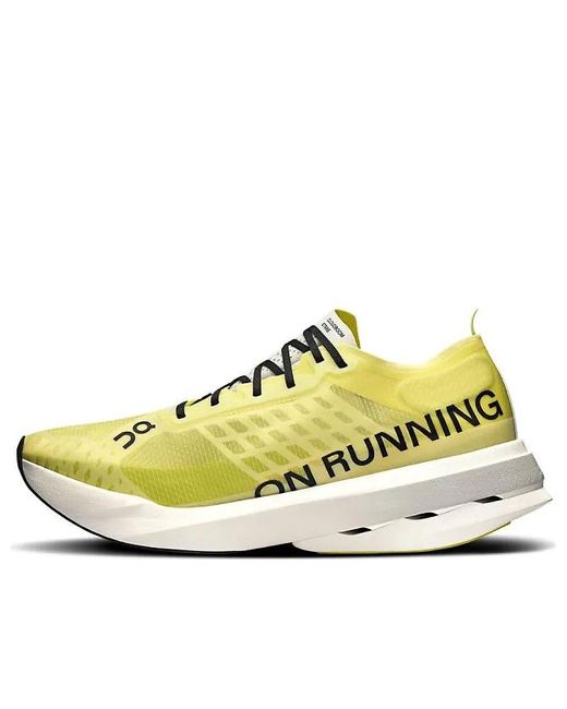 On Shoes Yellow (Wmns) Cloudboom Strike 'Limelight Wolf'