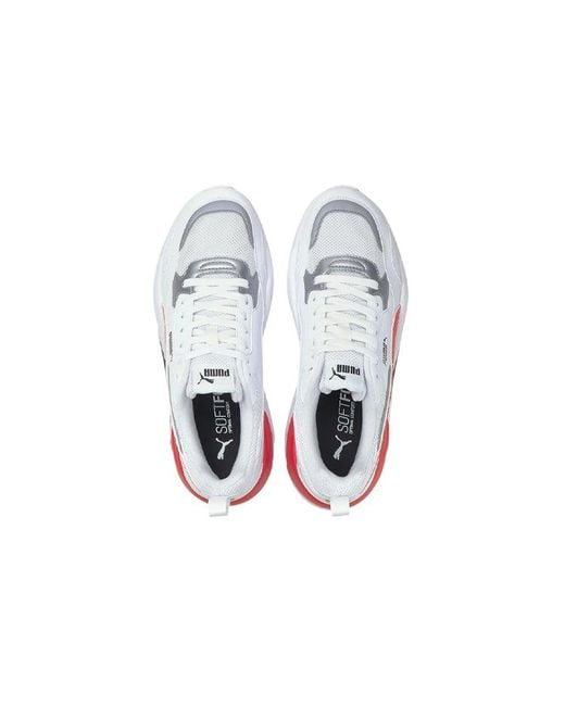 PUMA White Scuderia Ferrari X Race X-Ray 2 Rosso Corsa' for men