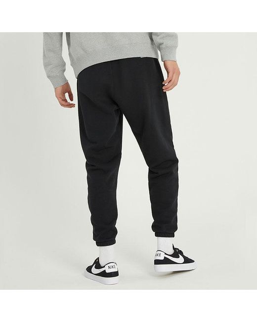 Nike Black J Cny Pant New Year's Edition Logo Embroidered Knit Bundle Feet Sports Pants/Trousers/Joggers for men