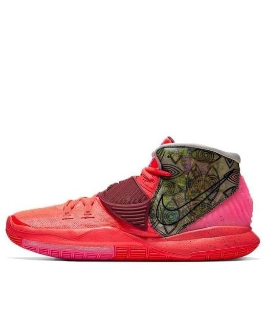 Nike Red Kyrie 6 Preheat 'Berlin' for men
