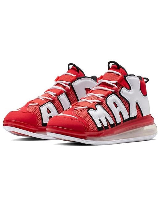 Nike Red Air More Uptempo 720 'University' for men