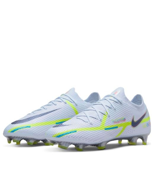 Nike Blue Phantom Gt2 Elite Fg Volt' for men