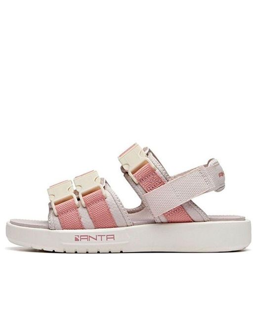 Anta Pink (Wmns) Life Series Sandals Two Shades