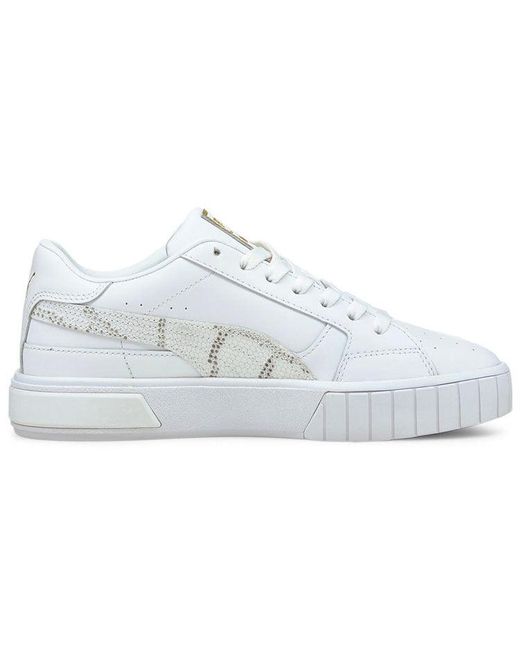 PUMA White (Wmns) Cali Star Snake Casual Shoes