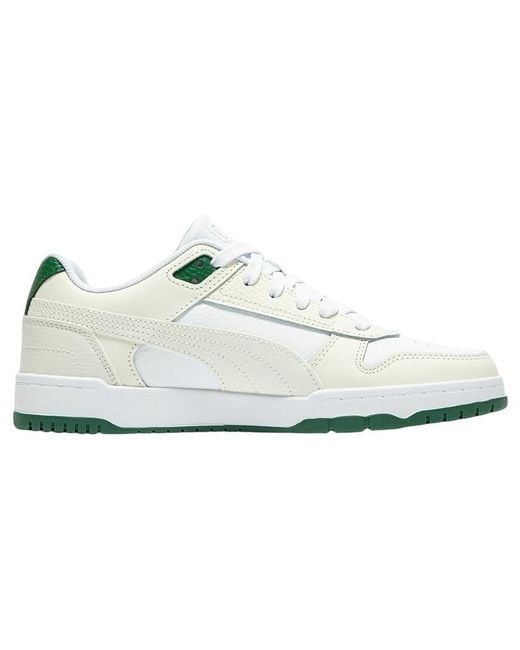 PUMA White Rbd Game Low 'Ivory' for men