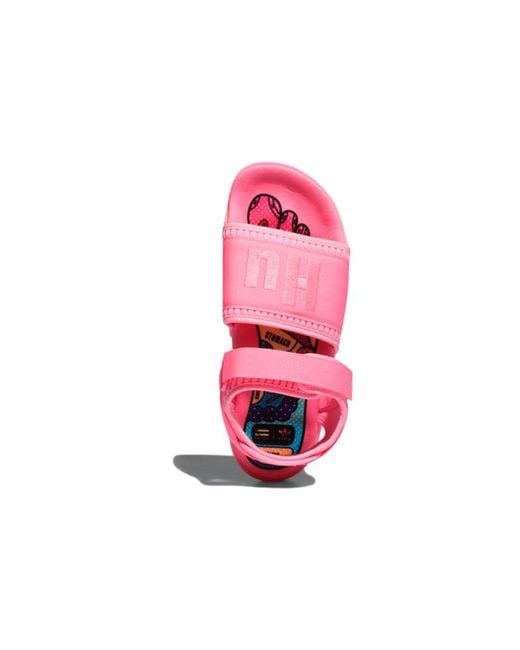 Adidas Pink X Pharrell Adilette 2.0 Sandal 'Hyper Pop'