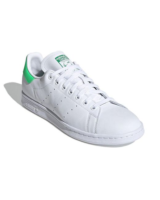 Adidas White Originals Stan Smith Shoes Bright Mint' for men