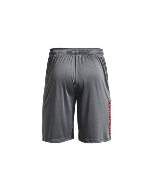 Under Armour Gray Tech Shorts for men