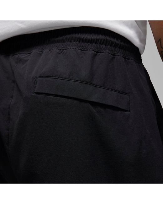 Nike Black Essentials Woven Track Pants for men