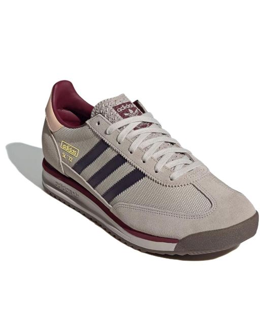 Adidas Gray Sl 72 Rs Burgundy' for men