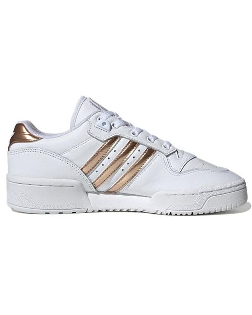 adidas Originals Rivalry Low in White | Lyst