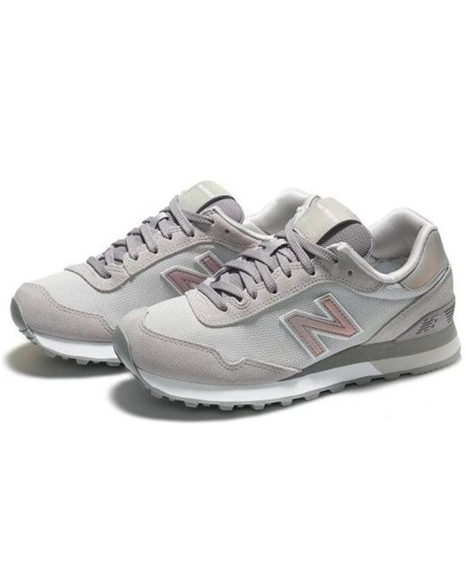New Balance Gray (Wmns) 515 Series Low Tops Non-Slip Retro