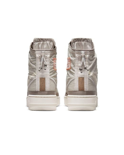 Nike Gray Air Force 1 Af1 Shell