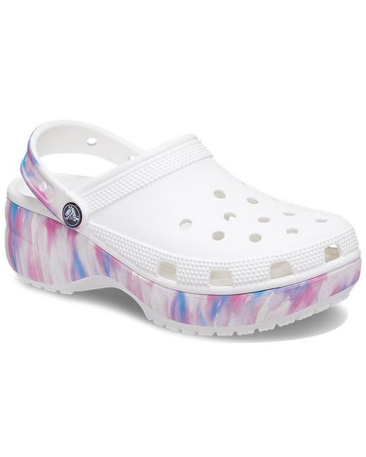CROCSTM Blue (Wmns) Classic Platform Dream Clog
