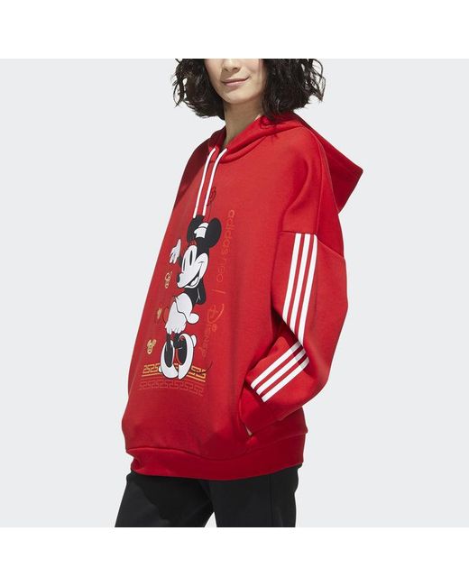 Adidas Red (Wmns) Neo X Disney Mickey Mouse Crossover Cny Printing