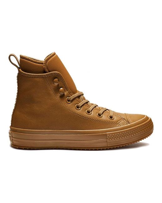 Converse Brown Chuck Taylor All Star Hi Burnt Caramel Waterproof for men