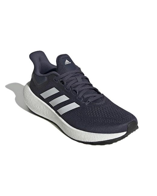 Adidas Blue Pureboost 22 Shoes 'Shadow' for men