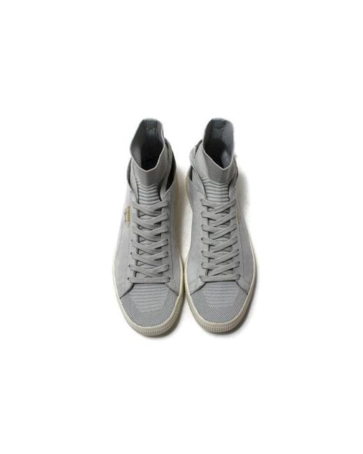 PUMA Gray Clyde Sock Select for men