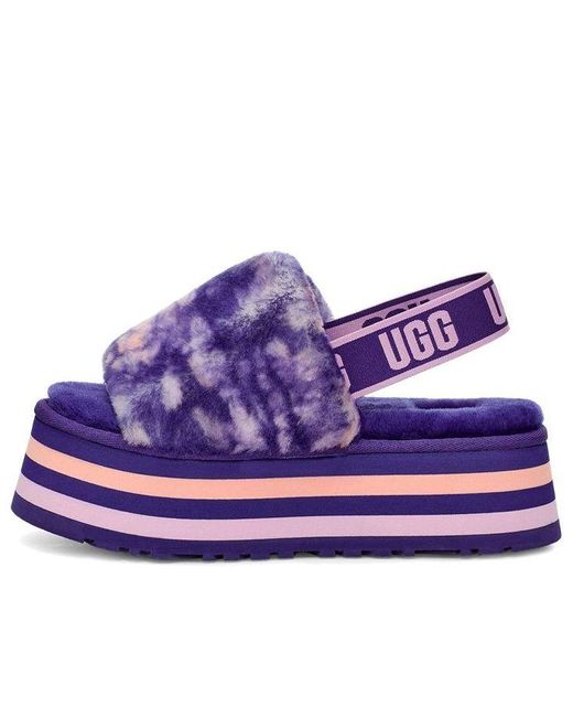 Ugg Purple Disco Marble Slide