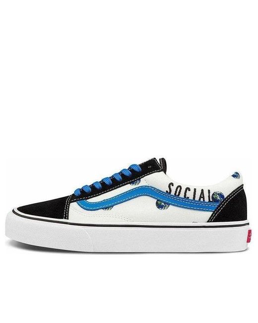 Vans Blue Cali Thornhill Dewitt X Vault Old Skool Lx Social Disaster' for men