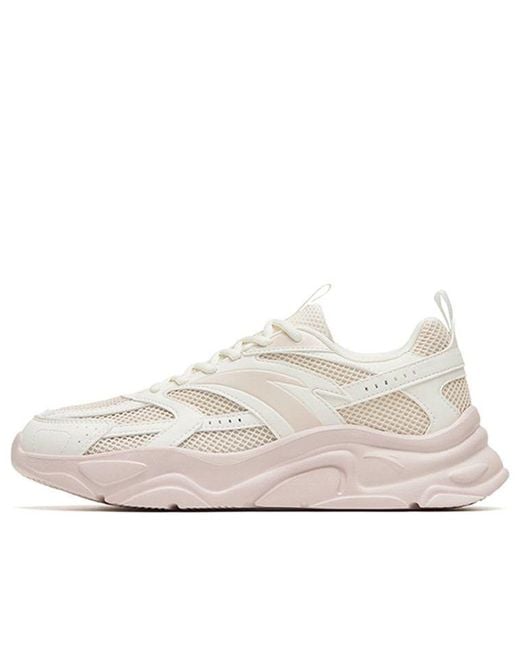 Anta White (Wmns) Life Series Sneakers