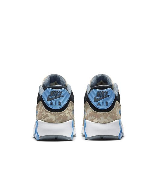 Nike Blue Air Max 90 Premium 'Digi Camo' for men