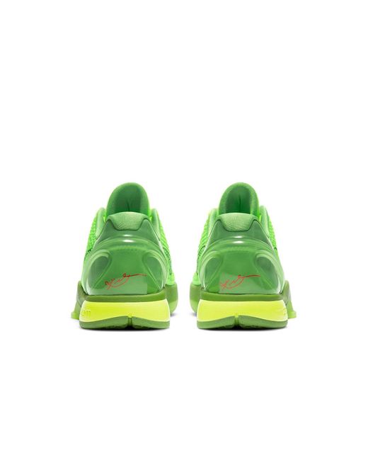 Nike Green Zoom Kobe 6 Protro 'Grinch' for men