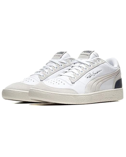 PUMA White Ralph Sampson Lo Prm/ Low Board Shoes for men