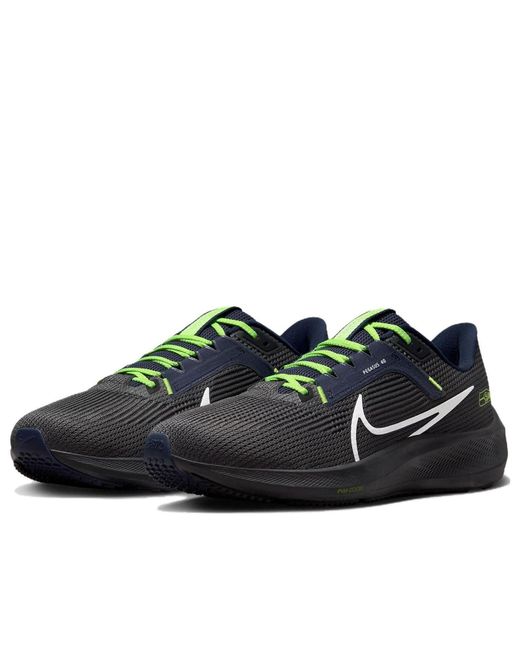 Nike Black X Nfl Air Zoom Pegasus 40 'Seattle Seahawks' for men