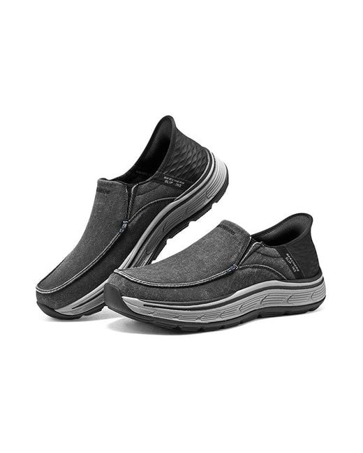 Skechers Black Slip-Ins Remaxed Fenick ' ' for men