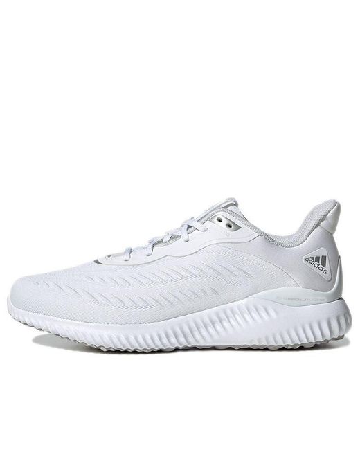 Adidas White Alphabounce Metallic' for men