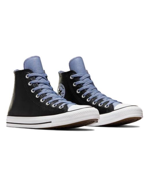 Converse Blue Chuck Taylor All Star Leather High Top ' Thunder Daze' for men