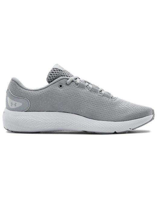 Under Armour Gray (Wmns) Charged Pursuit 2 Sports Shoes