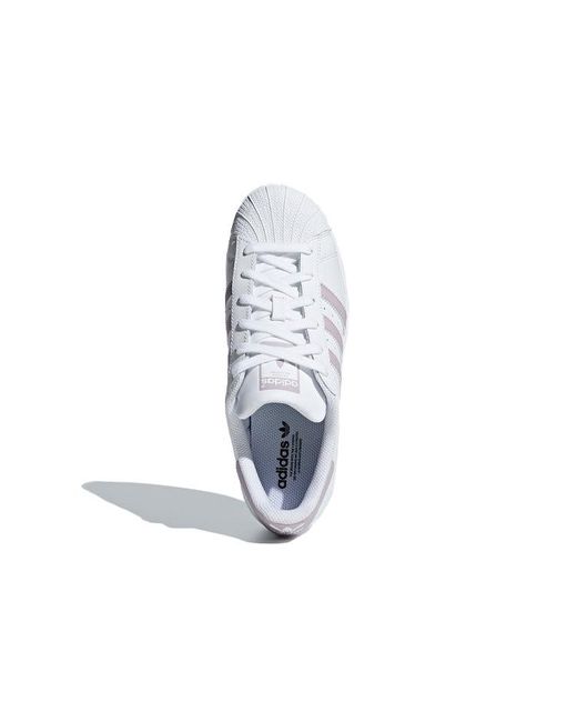 Adidas White (Wmns) Superstar 'Soft Vision'