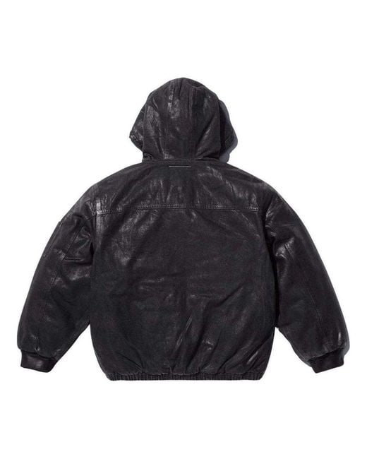 Supreme X Mm6 Maison Margiela Foil Hooded Work Jacket in Blue for