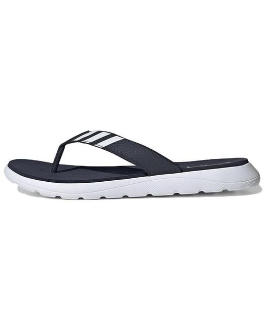 Adidas Blue Comfort Cozy Wear-Resistant Shoe Deep for men