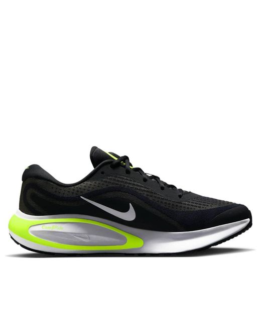Nike Black Journey Run Volt' for men