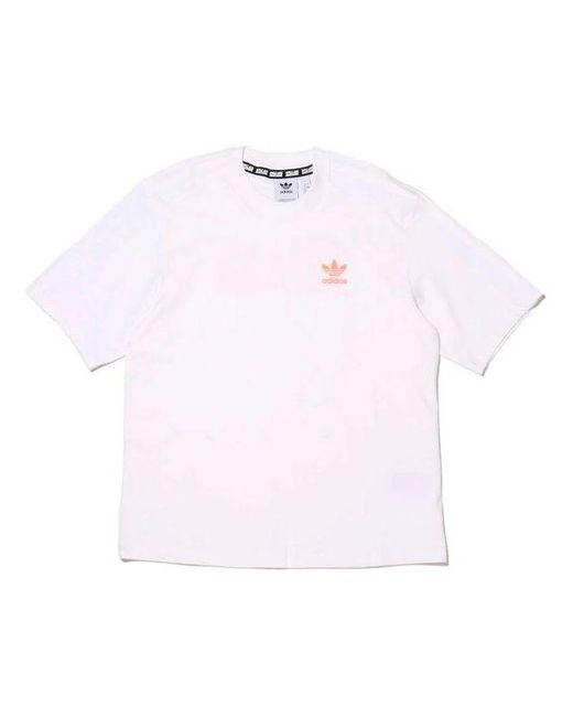 Adidas White Originals Girls Are Awesome Ss20 Logo Tee for men