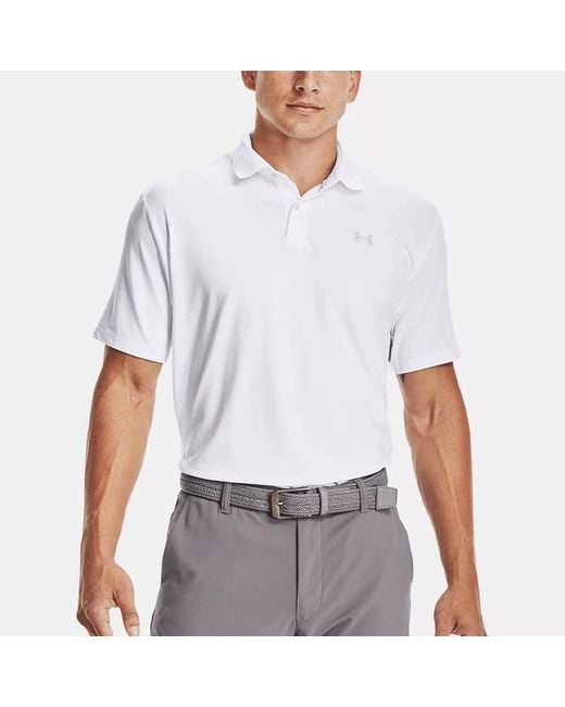 Under Armour Blue Performance Polo Shirt for men