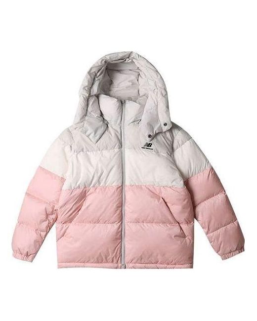 New Balance Pink Winter Warm Puffer Jacket