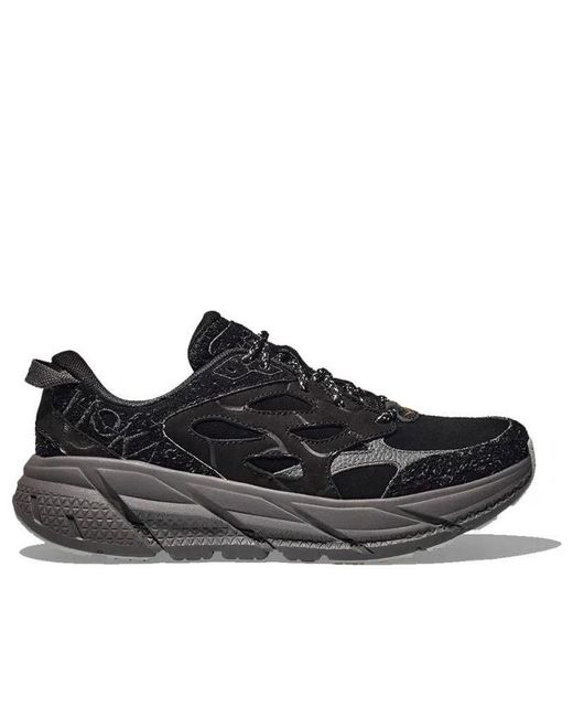 Hoka One One Black Clifton L 'Elite Terrain System Satellite' for men