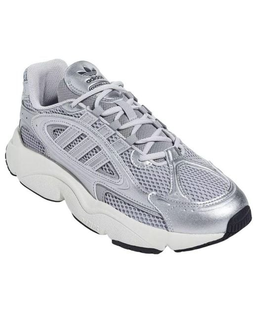 Adidas White Ozmillen Metallic' for men