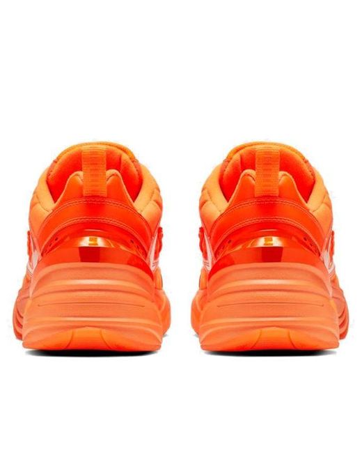 Nike Orange M2K Tekno Gel Burst' for men