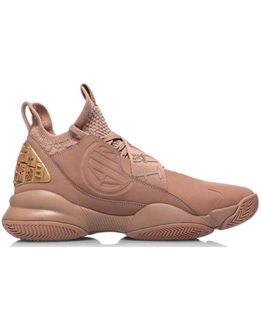 Li-ning Brown Counterflow Series Mid-Top for men