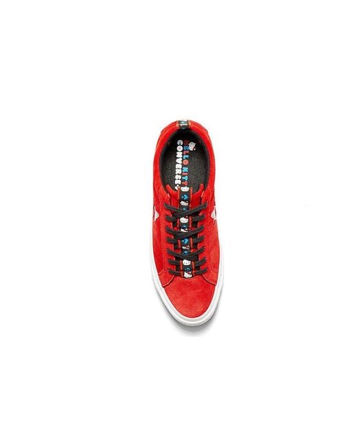 Converse Red Hello Kitty X One Star Low Top for men