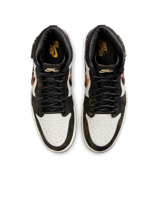 Nike Black 1 Retro High Og 'Xuanwu' for men